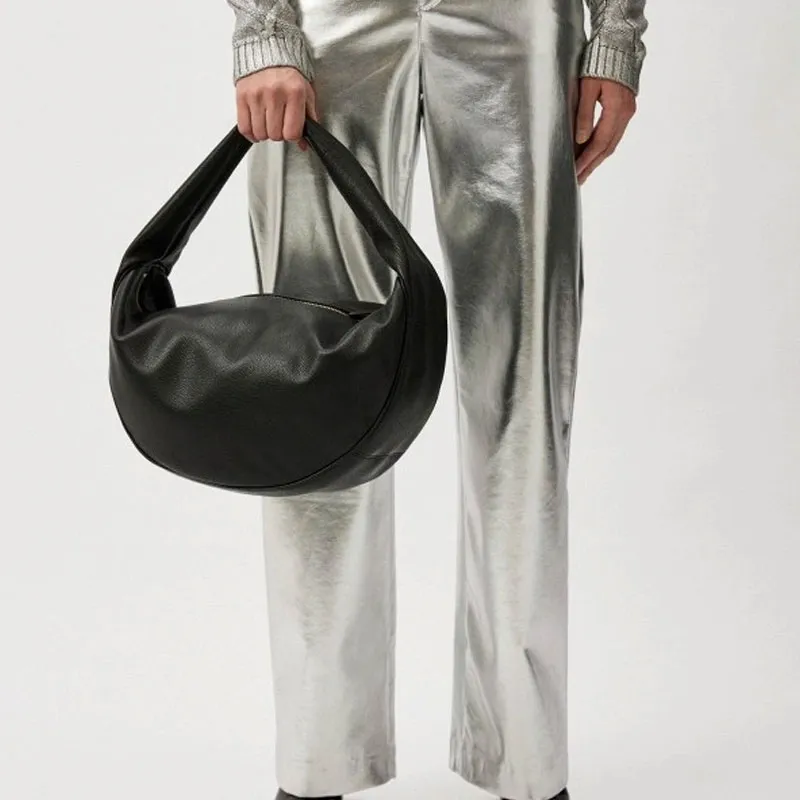 By Far Large Cush Leather Tote Bag-2
