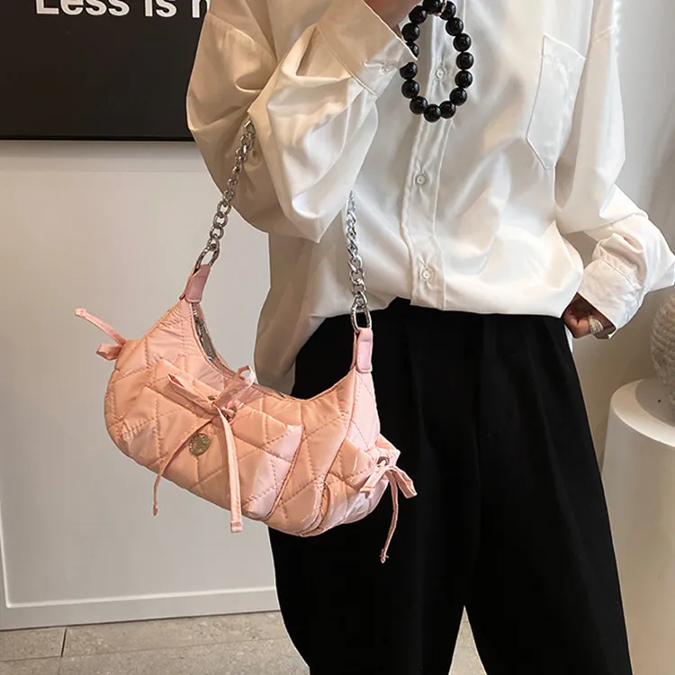 Duoluplo Doron Paul PU Saddle Bag, Shoulder Bag Regular Women's Black, Honey Pink, Pearl White-6