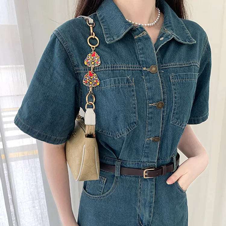 Lan Bao Fan Alloy Pumpkin Extender Chain Decorative Chain Trendy Individual Unisex-4