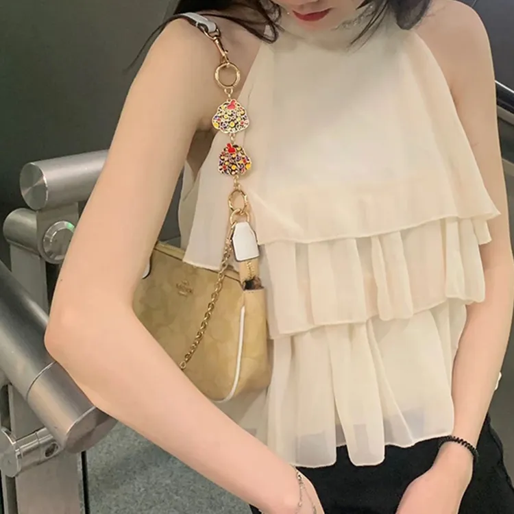 Lan Bao Fan Alloy Pumpkin Extender Chain Decorative Chain Trendy Individual Unisex-3