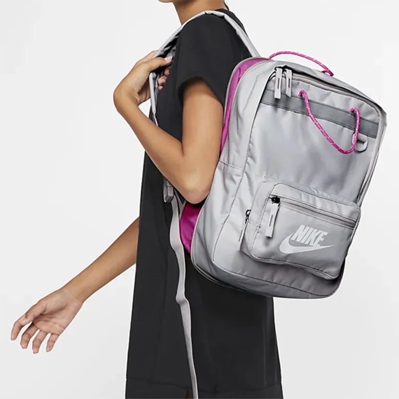 Nike Tanjun Polyester Backpack Regular Unisex Gray-3