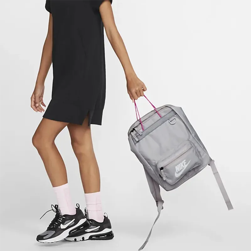 Nike Tanjun Polyester Backpack Regular Unisex Gray-2