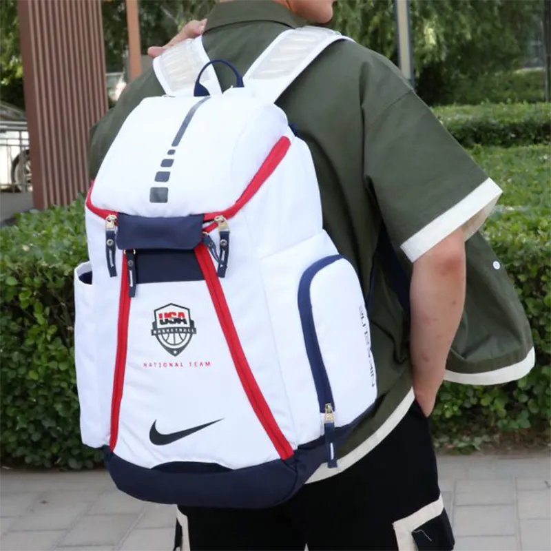 白バックパック Nike Polyester Backpack Regular Unisex White White - POIZON