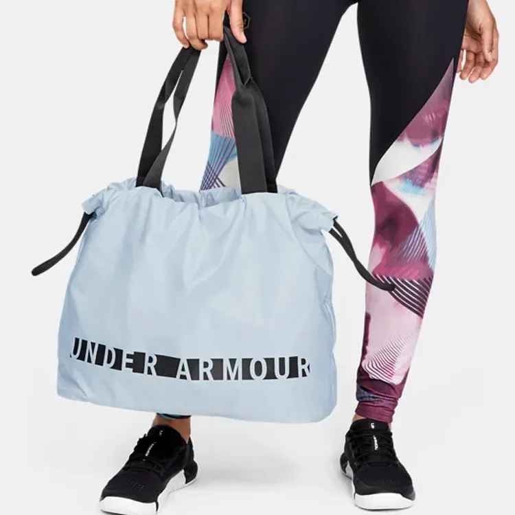 Under Armour Polyester Handbag Regular Unisex Gray White-3