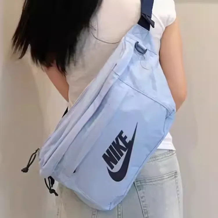 Nike Fabric Shoulder Bag Crossbody Bag Fanny Pack Regular Unisex Blue-3