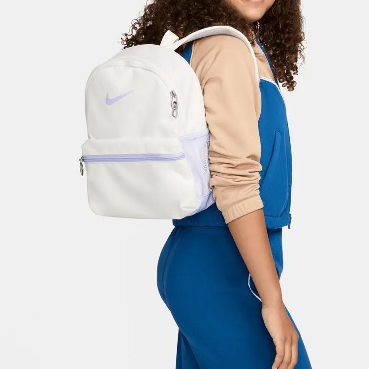 Nike Polyester Backpack Regular Women's White Purple New Color-4