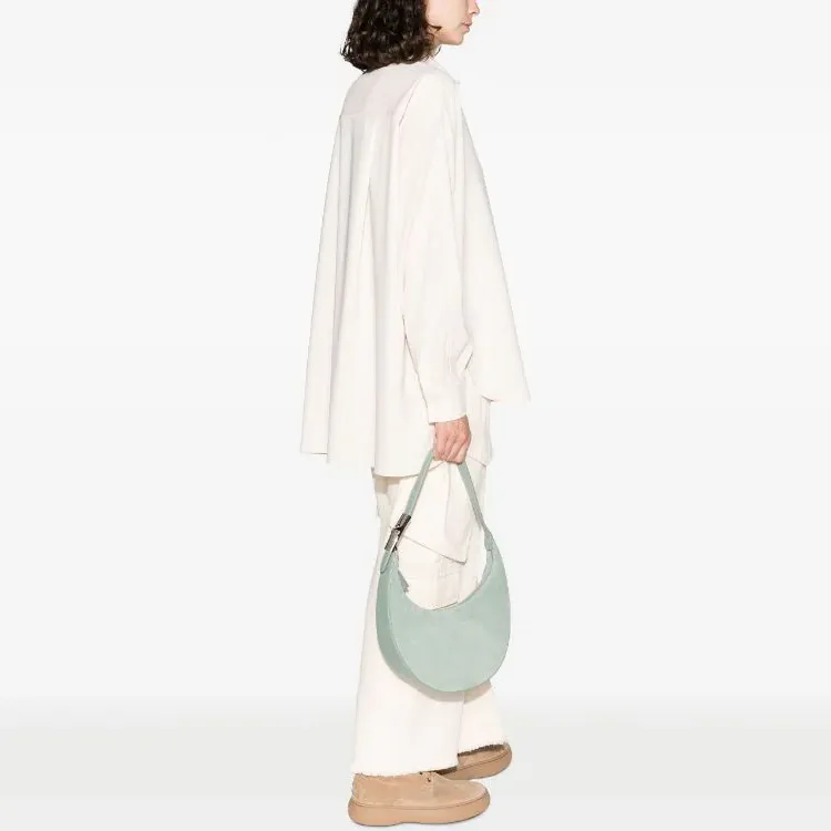 LONGCHAMP Calfskin Shoulder Bag, Handbag, Shoulder Bag Women's Mint Green-3
