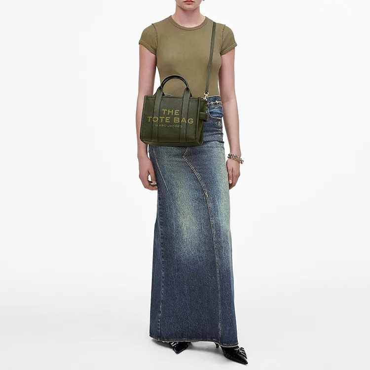 MARC JACOBS The Small Leather Tote Bag-4