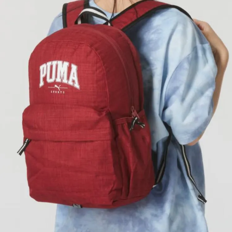 PUMA Fabric Backpack Regular Unisex Red-3