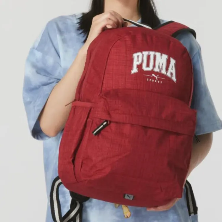 PUMA Fabric Backpack Regular Unisex Red-5