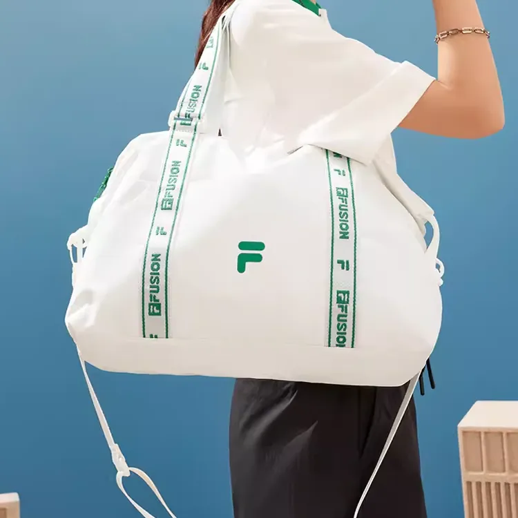 FILA FUSION Fabric Shoulder Bag, Crossbody Bag, Handbag Extra Small Unisex Standard White-4