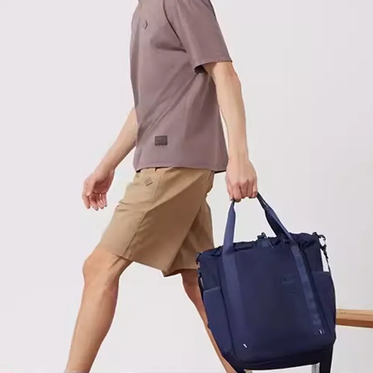 Herschel Nylon Shoulder Bag Unisex Indigo-4