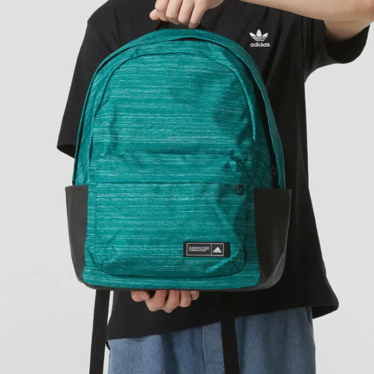 Adidas Polyester Backpack Medium Size Unisex Green-5