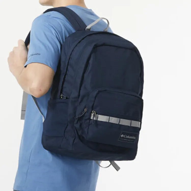 Columbia Fabric Backpack Regular Unisex Navy Blue-3