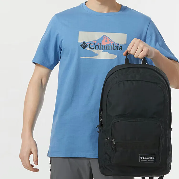 Columbia Fabric Backpack Regular Unisex Navy Blue-5