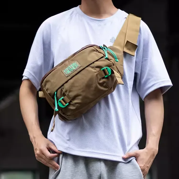 MYSTERY RANCH Nylon Fanny Pack Regular Unisex Sand Fox Brown-3