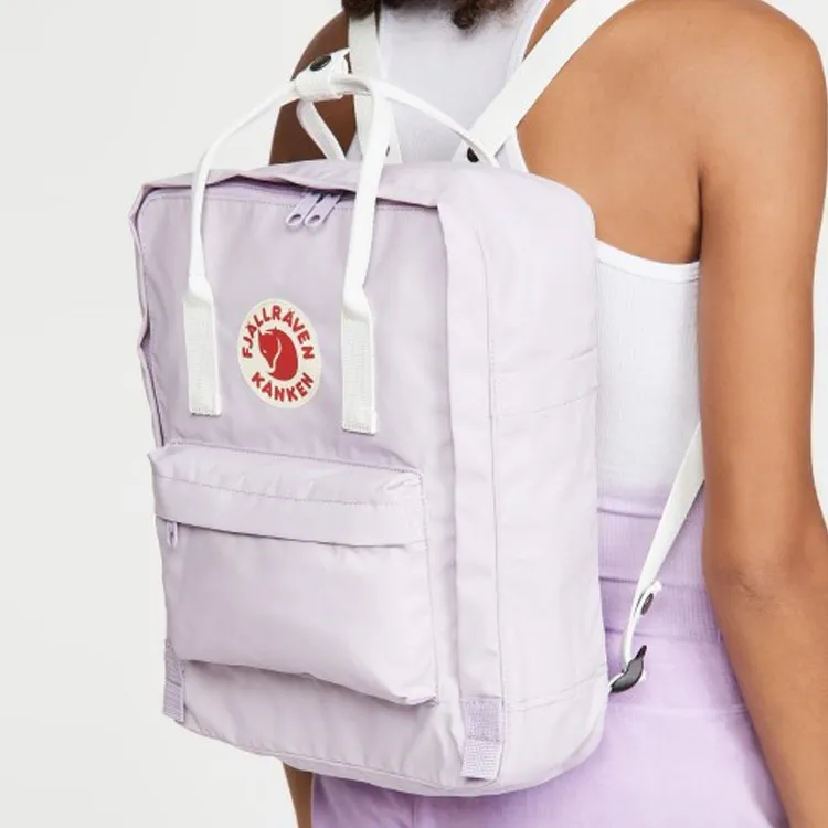 Fjallraven Cotton Backpack Unisex Lavender Purple-4