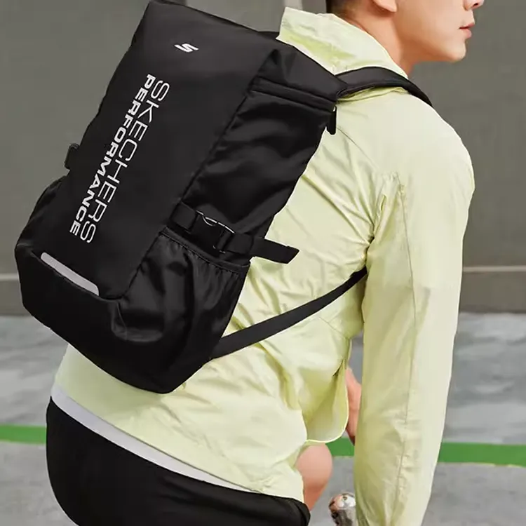 Skechers Fabric Backpack Tubas Unisex Carbon Black-3