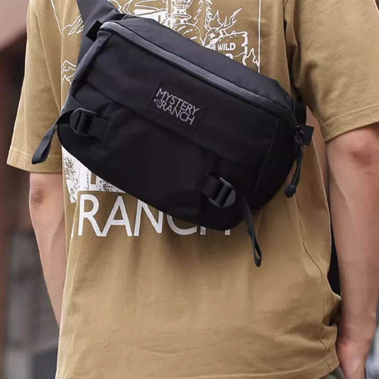 MYSTERY RANCH Nylon Fanny Pack Regular Unisex Black-3