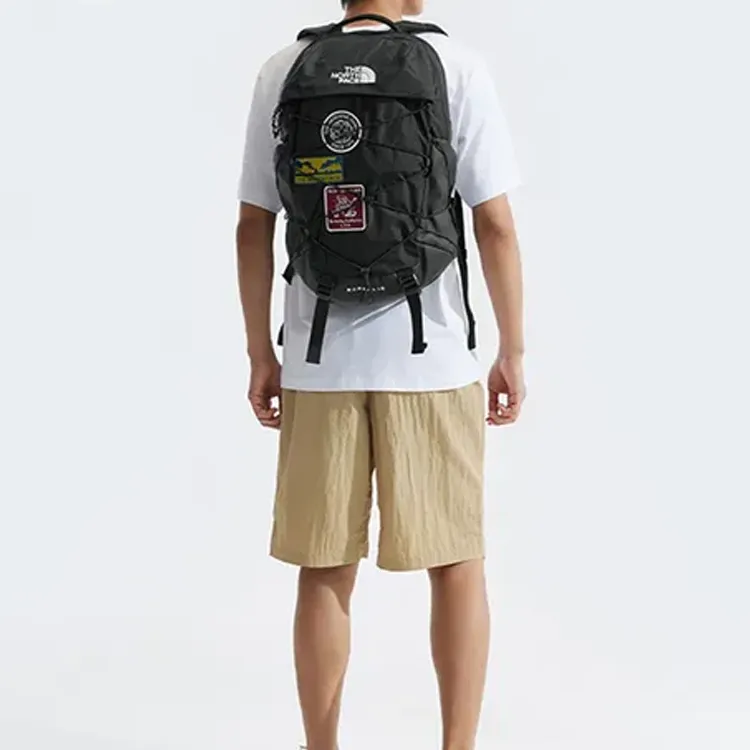 THE NORTH FACE Recycled Polyester Backpack Regular Unisex Black-3