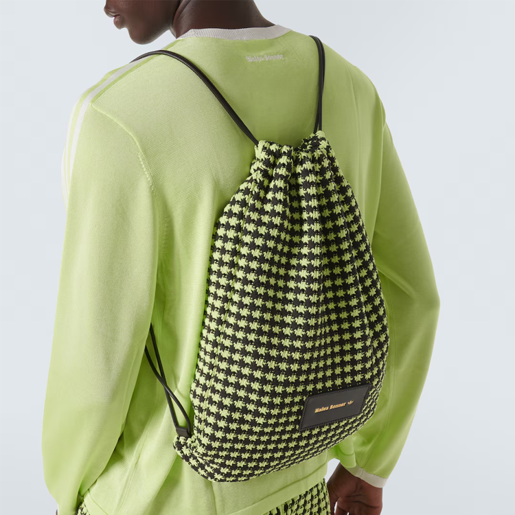 新品 adidas x Wales Bonner Crochet Bag コラボ adidas Originals + Wales Bonner Crochet Gym Bag 'Semi Frozen