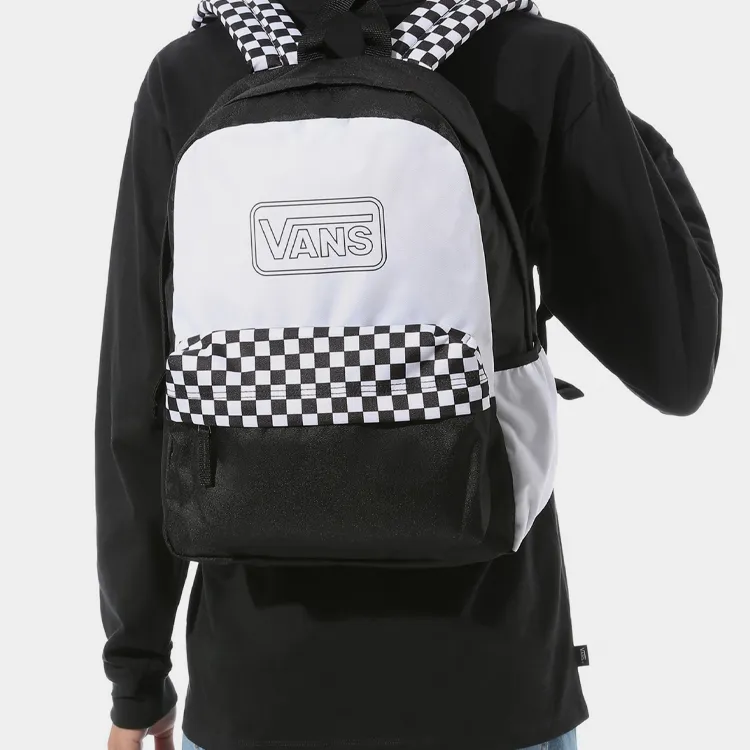 Vans Polyester Backpack Regular Unisex White-4
