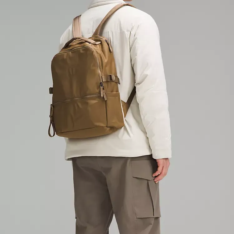 Lululemon Nylon Backpack Regular Unisex Linen-4