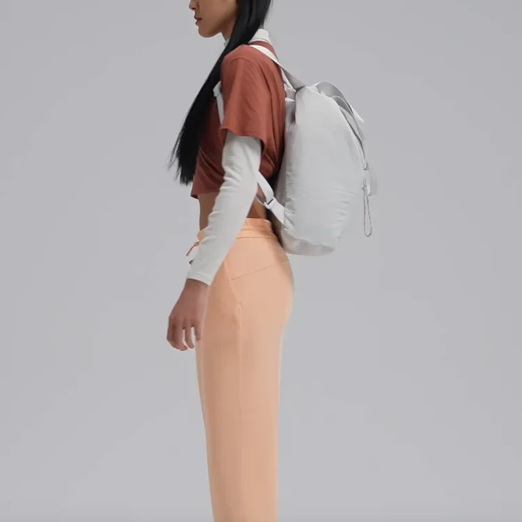 Lululemon Polyester Handbag, Shoulder Bag Women's Steam Gray-4
