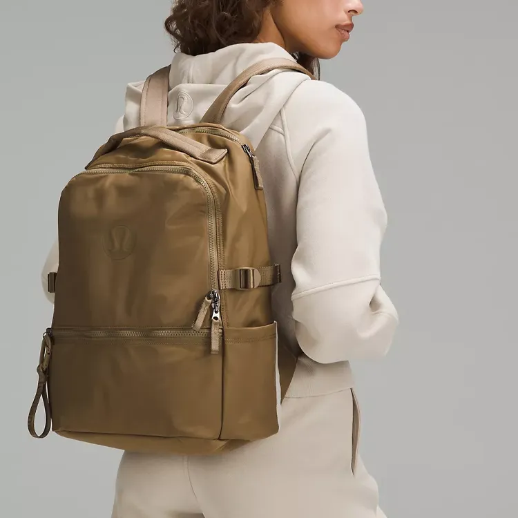 Lululemon Nylon Backpack Regular Unisex Linen-3