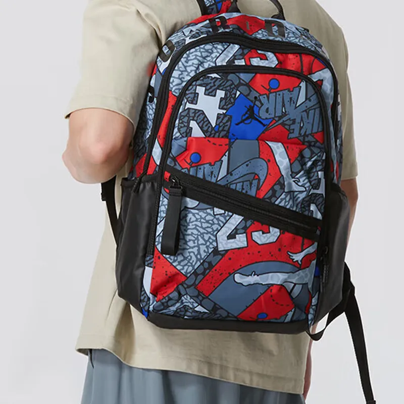Jordan Fabric Backpack Medium Size Unisex Multicolor-2
