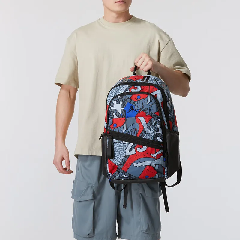 Jordan Fabric Backpack Medium Size Unisex Multicolor-3