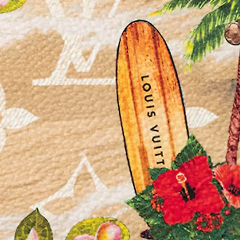 LOUIS VUITTON Pocket Organizer Monogram Surfin' Sand-3