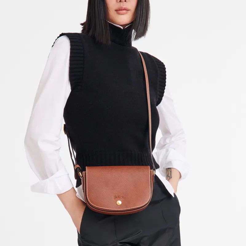LONGCHAMP S Épure Logo-Debossed Crossbody Bag-5