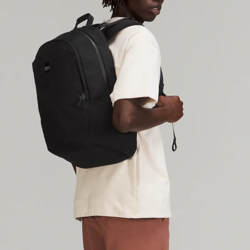 Lululemon Waterproof Fabric Backpack Regular Unisex Black-3