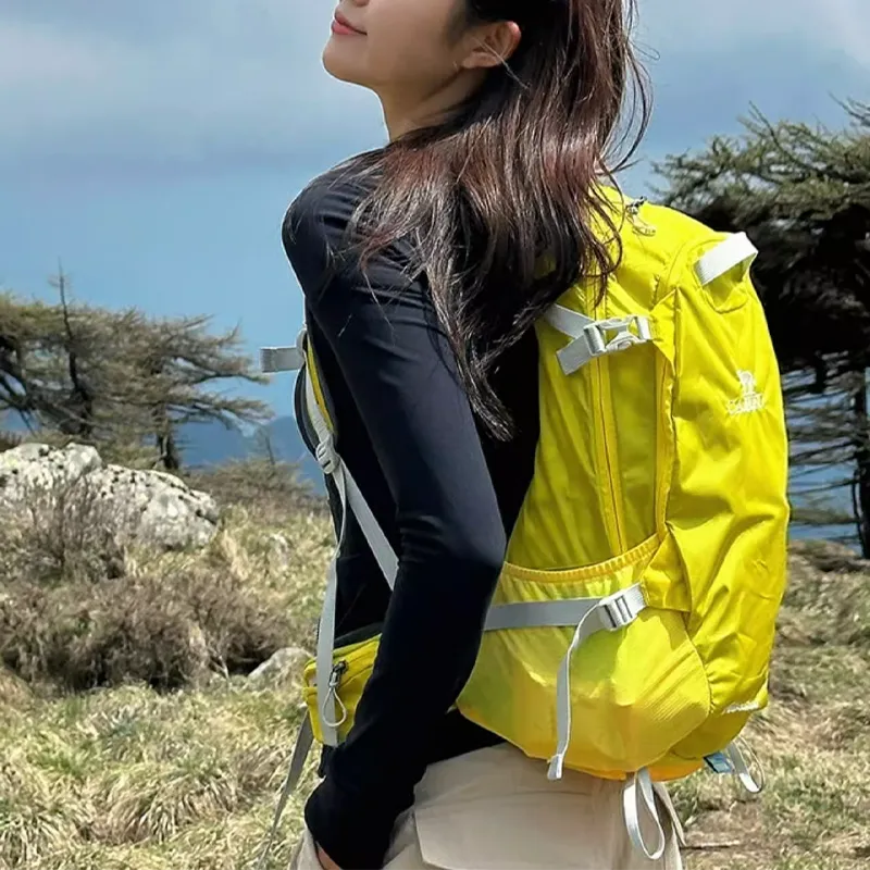 CAMEL 18L Mountaineering Bag Backpack Outdoor Bag Nylon Lemon Unisex-5