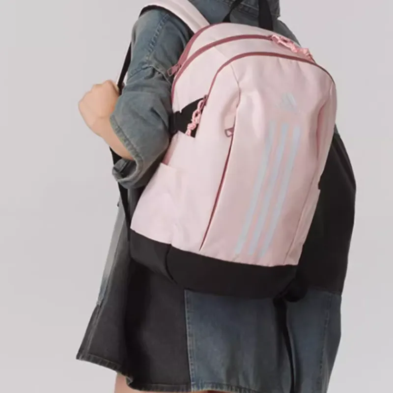 Adidas Fabric Backpack Regular Women's Pink & Black-5