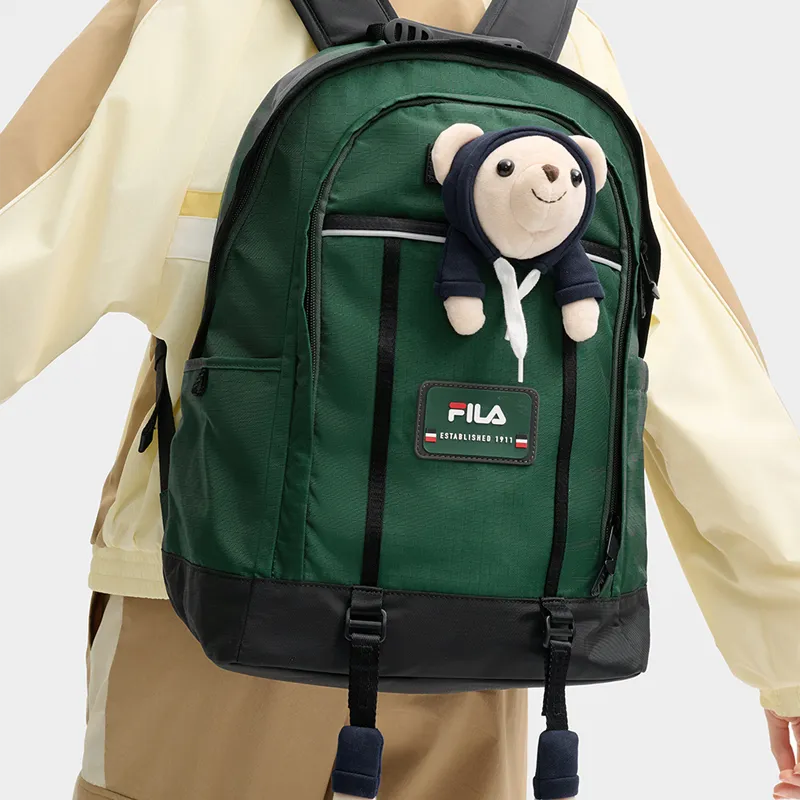 FILA Fabric Backpack Extra Small Women's Jade Green-4