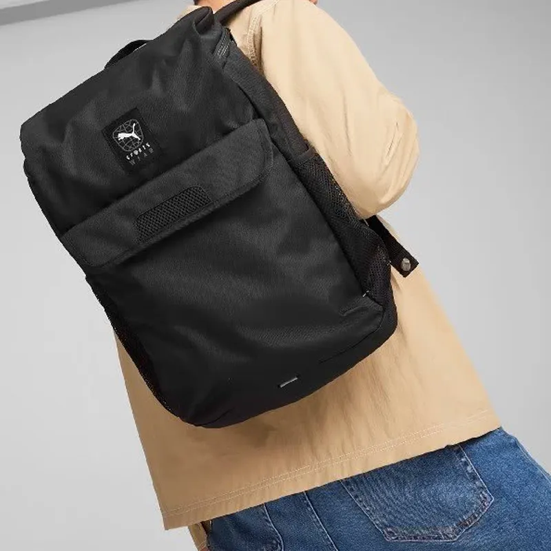 PUMA Recycled Material Backpack Regular Unisex Black-5
