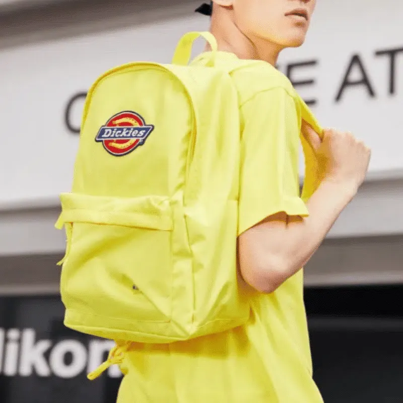 Dickies Fabric Backpack Regular Unisex Bright Yellow-3
