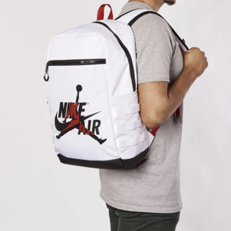 Jordan Polyester Backpack Regular Unisex White-4