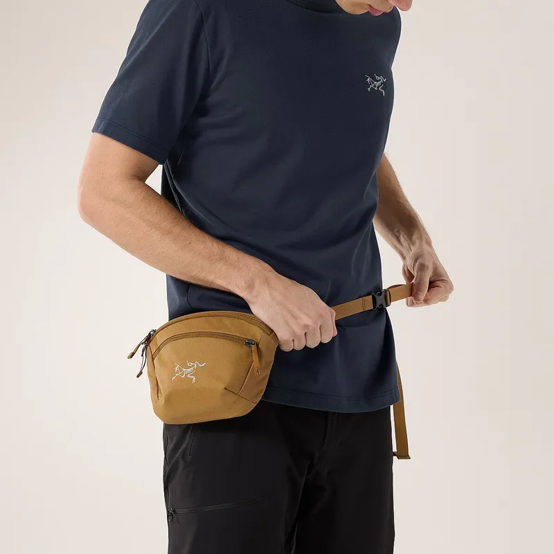 Arcteryx Recycled Polyester Fanny Pack Regular Men's Yukon Yellow-4