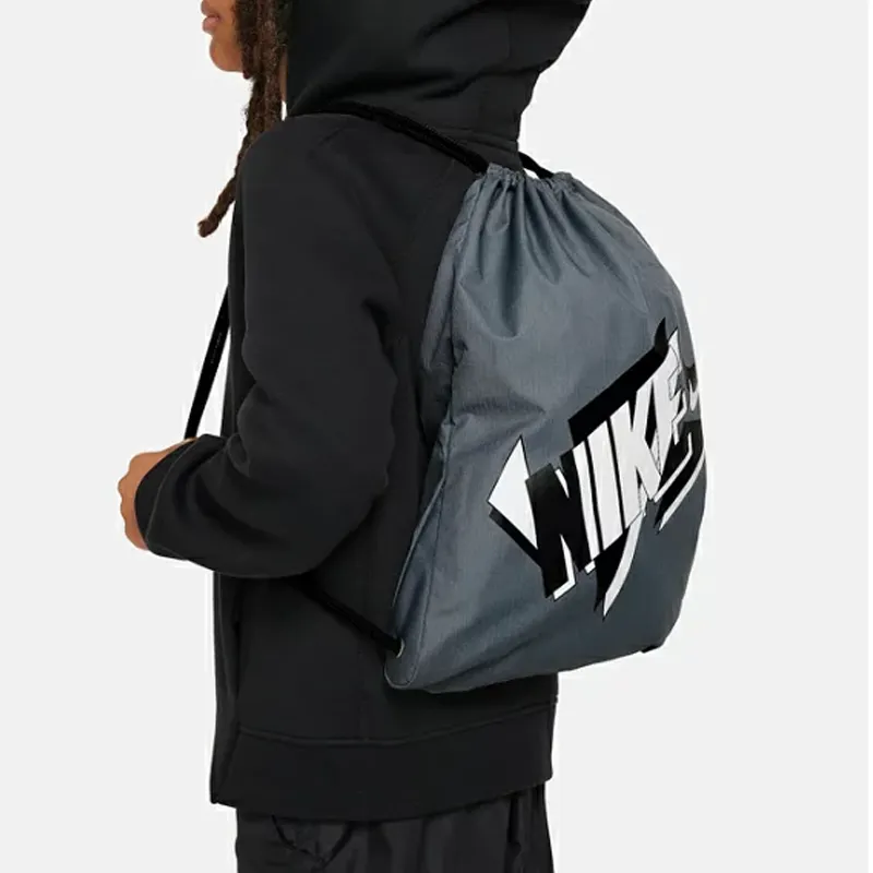 Nike Polyester Backpack Regular Men's Cool Gray/Black-3