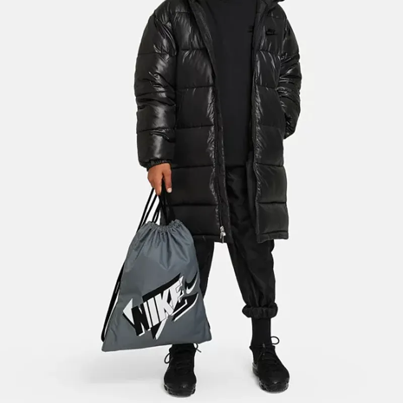 Nike Polyester Backpack Regular Men's Cool Gray/Black-5