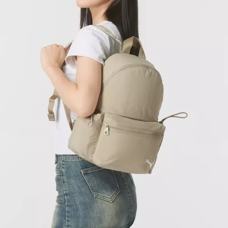 PUMA HER Nylon Backpack Regular Women's Beige-2