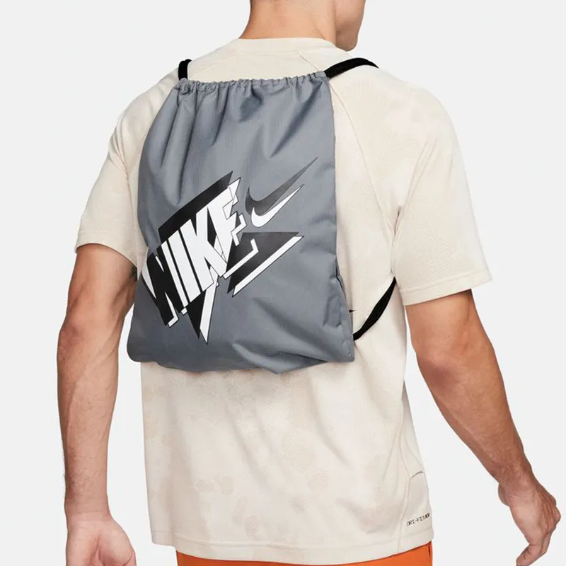 Nike Polyester Backpack Regular Men's Cool Gray/Black-4