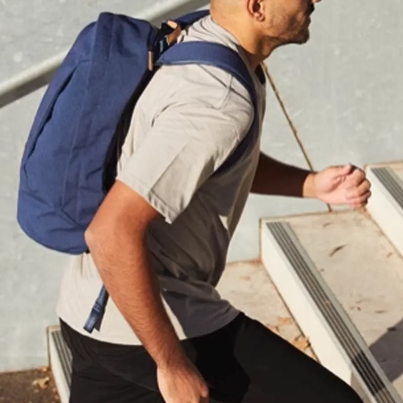 BELLROY Nylon Fabric Backpack Medium Size Unisex Marine Blue-4