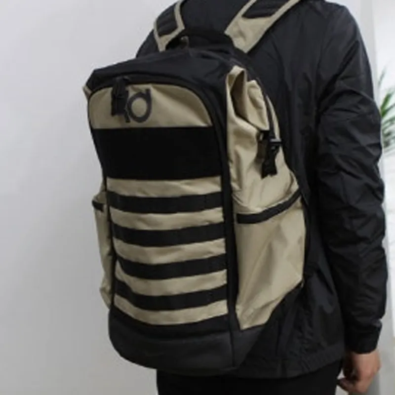 Nike Polyester Backpack Regular Unisex Khaki-3