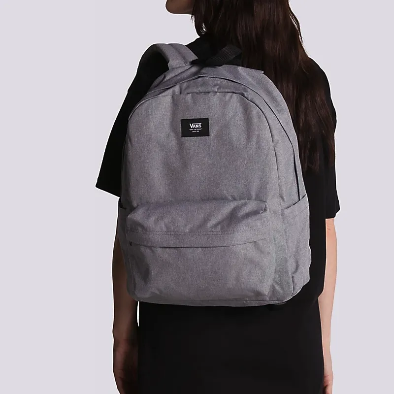Vans Polyester Backpack Regular Unisex Gray-4