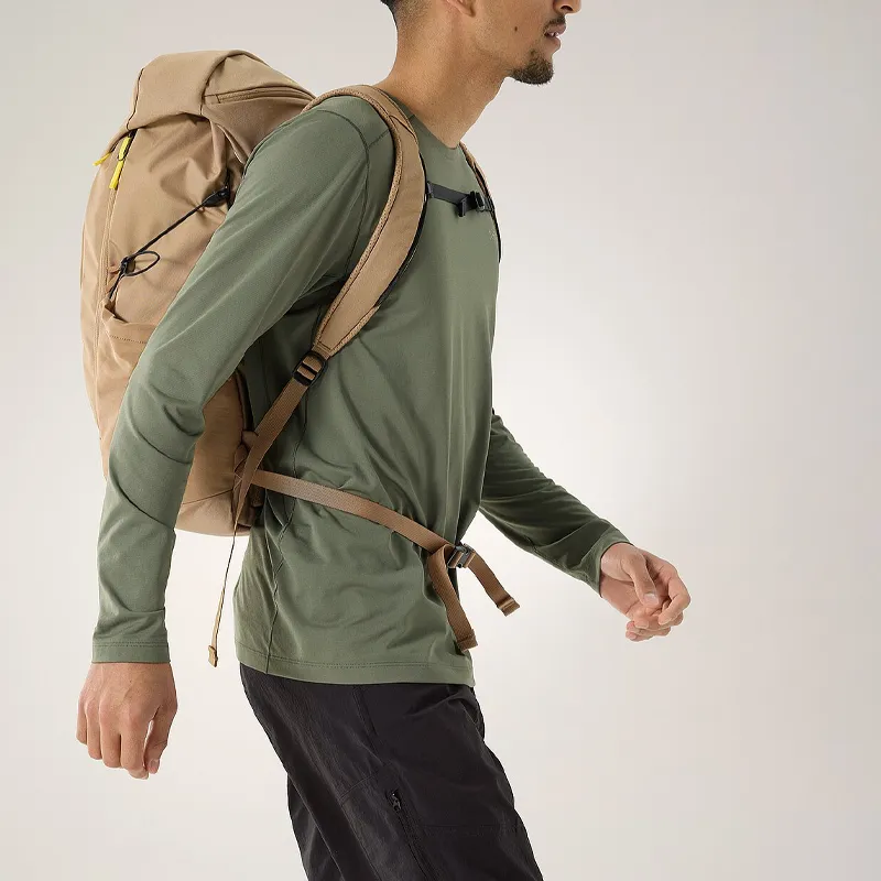 Arcteryx Mantis Recycled Polyester Outdoor Hiking Bag Backpacks Regular Unisex Terra Cotta Brown-4