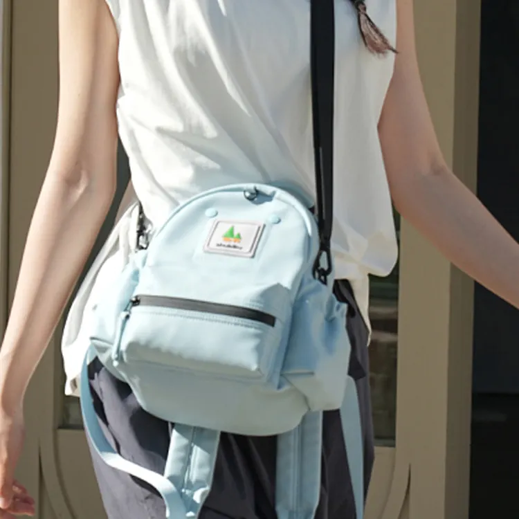 SHUKIKU PU Crossbody Bag Shoulder Bag Backpack Unisex Multicolor-1